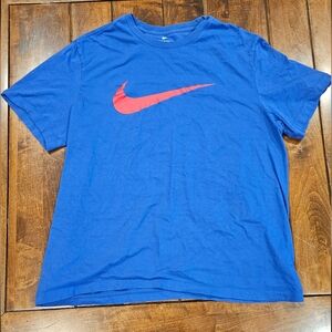 The Nike Tee Logo Blue T-Shirt Men's XL